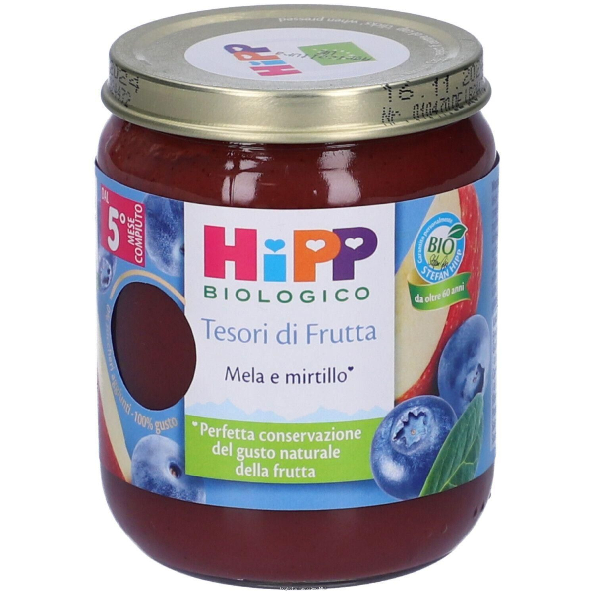 Trova prezzi di hipp biologico tesori di frutta mela e mirtillo purea 4x160 g e compra online