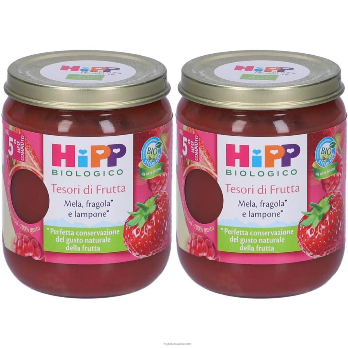 Trova prezzi di hipp biologico tesori di frutta mela fragola e lampone purea 160 g e compra online