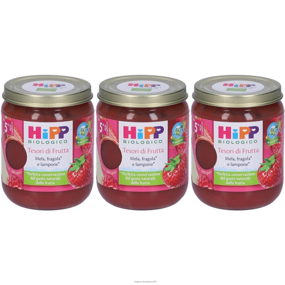 Trova prezzi di hipp biologico tesori di frutta mela fragola e lampone purea 160 g e compra online