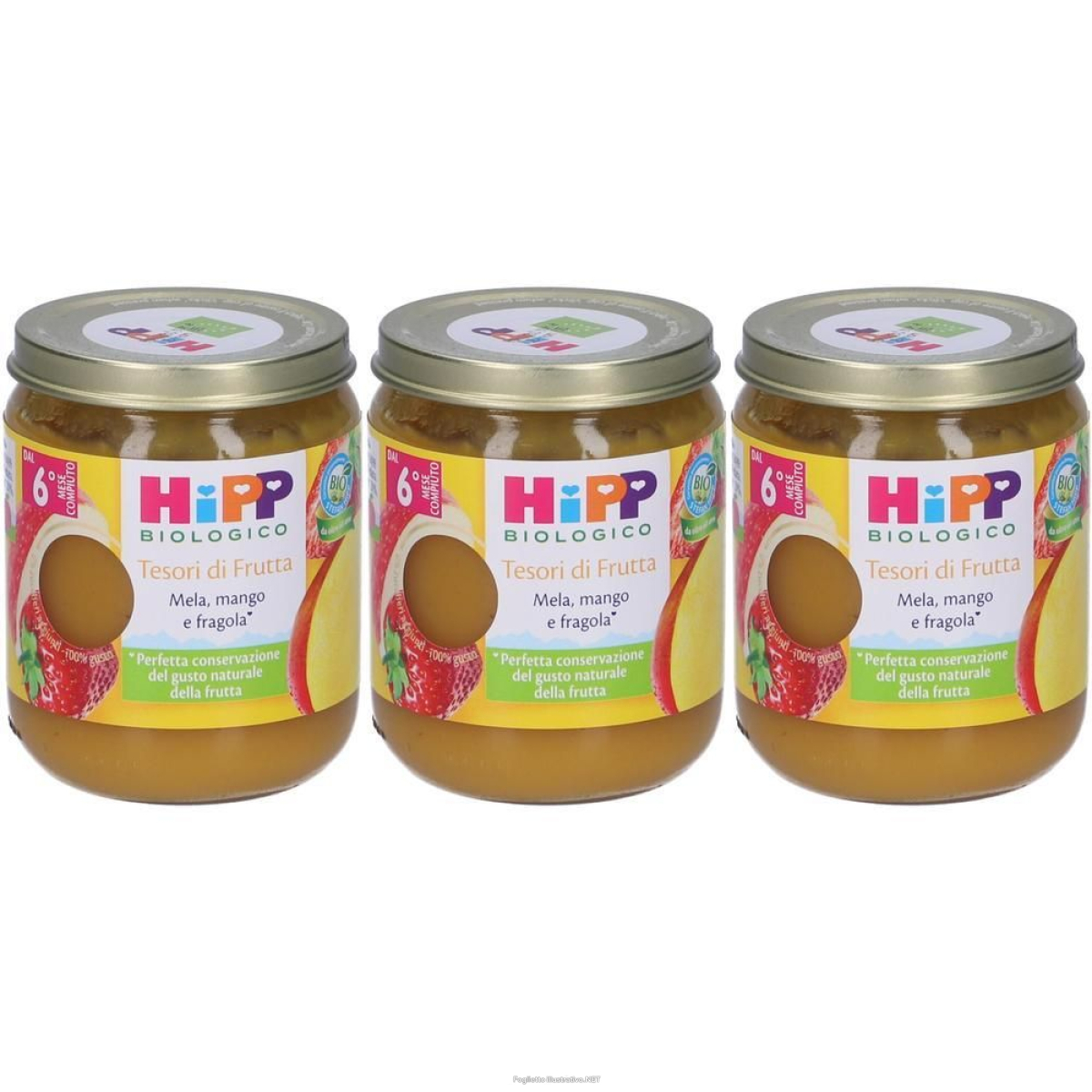 Trova prezzi di hipp biologico tesori di frutta mela mango e fragola purea 160 g e compra online