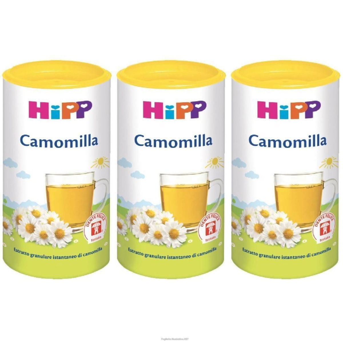 Trova prezzi di hipp camomilla 3x200 g tè e compra online