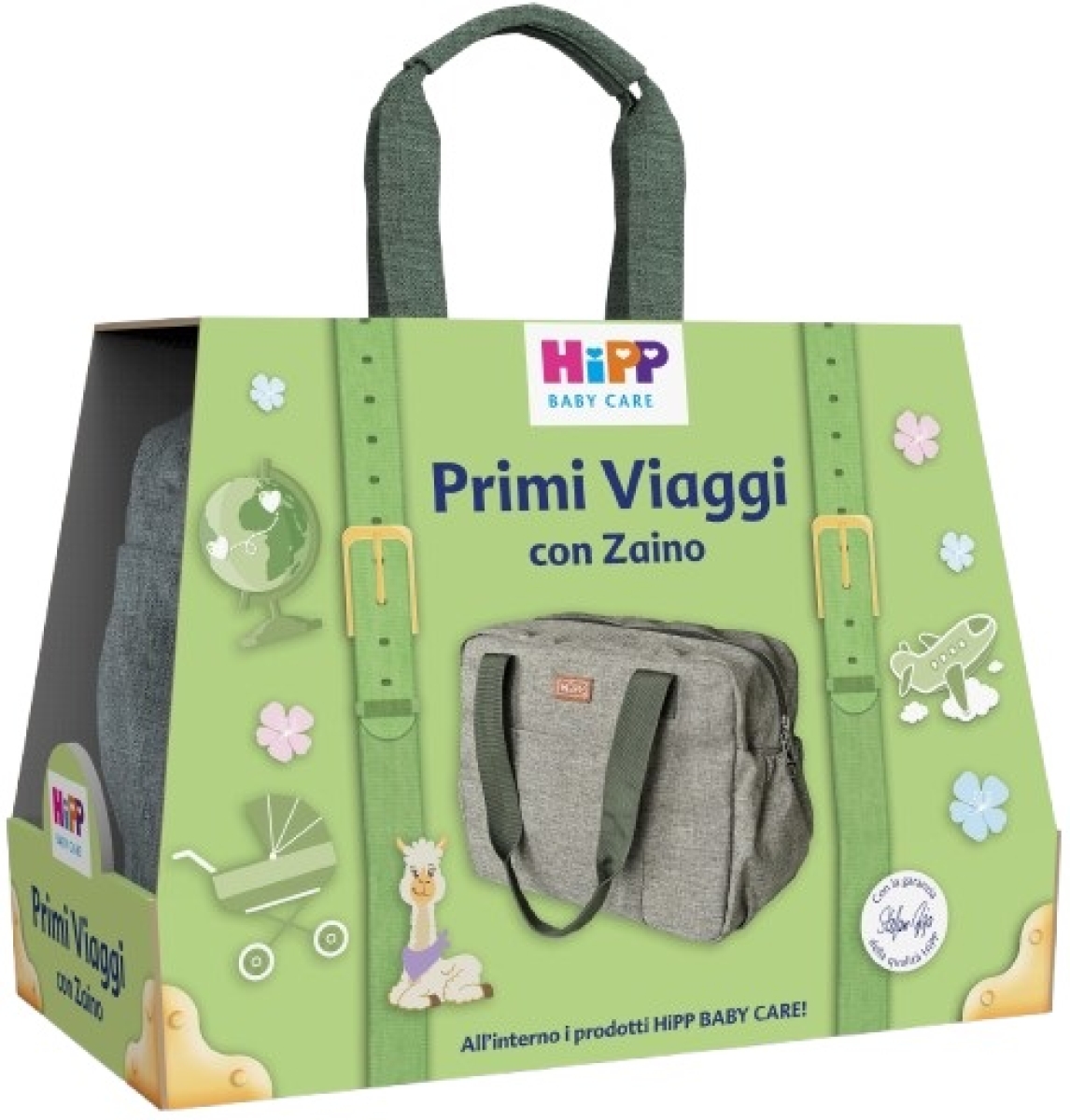 Trova prezzi di Hipp cofanetto primi viaggi latte idratante 350 ml + shampoodelicato 200 ml + salviettine delicate&nutrienti 48 pezzi +bagno delicato 350 ml + zaino hipp e compra online