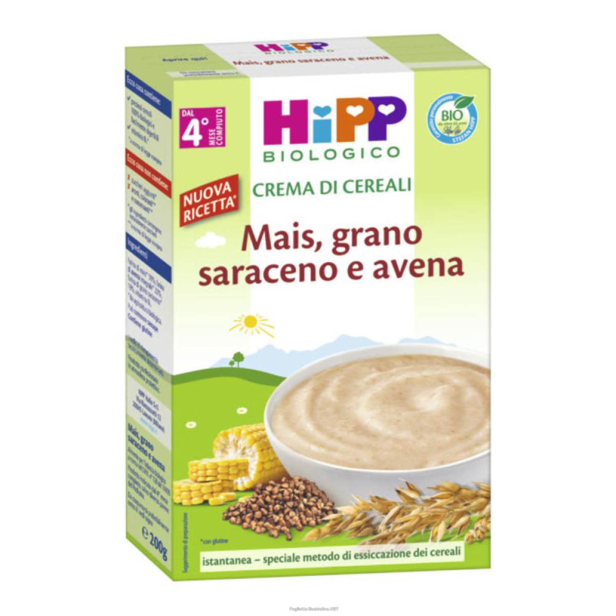 Trova prezzi di hipp crema cereali mais grano saraceno 200 g e compra online