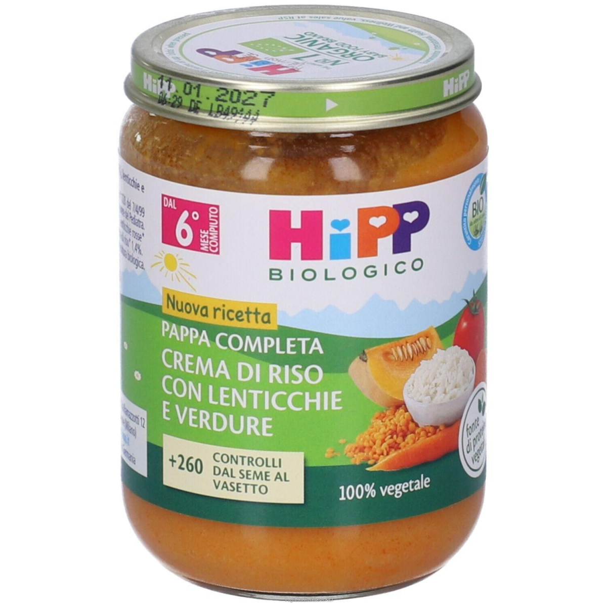 Trova prezzi di hipp crema di riso con lenticchie e verdure 190 g e compra online