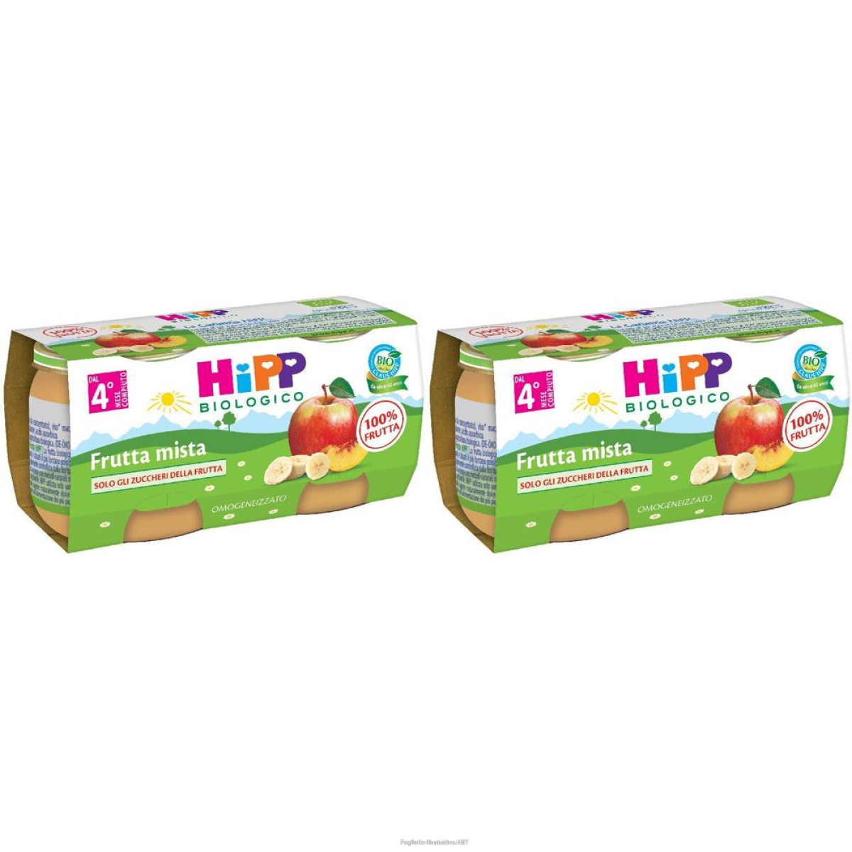 Trova prezzi di hipp frutta mista con cereali set da 2 2x2x125 g pappa e compra online