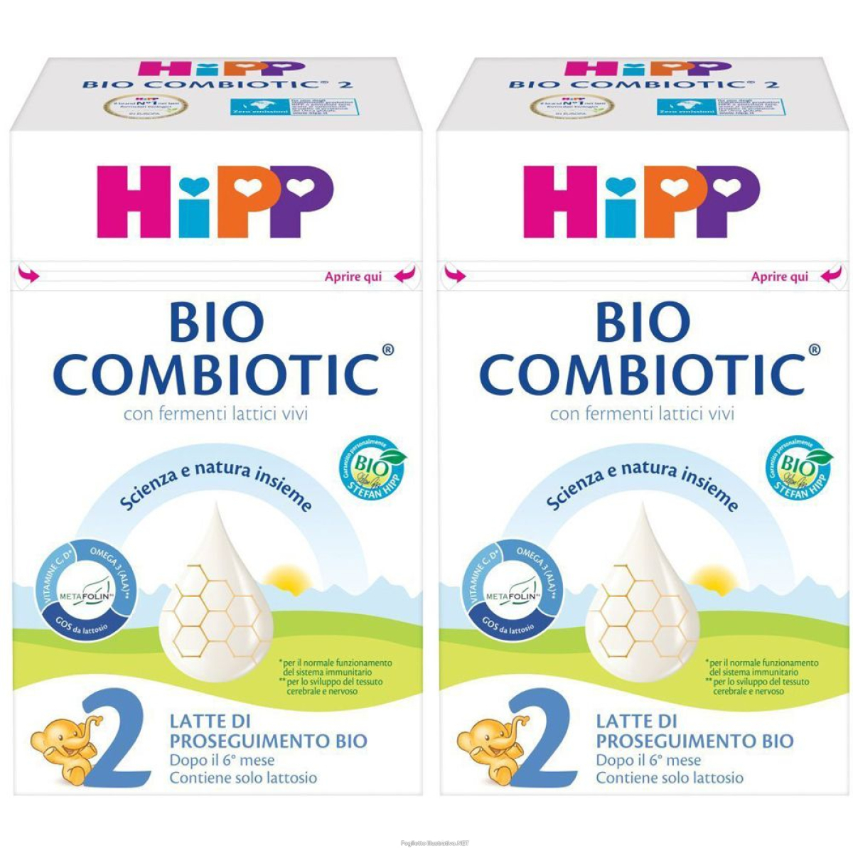 Trova prezzi di hipp latte 2 combiotic set da 2x600 g polvere per soluzione orale e compra online