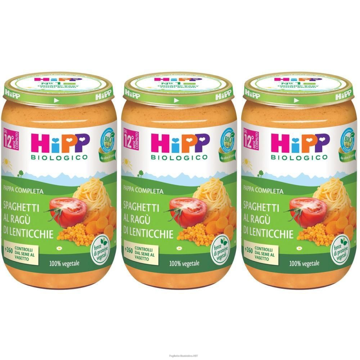 Trova prezzi di hipp pappa completa spaghetti al ragù di lenticchie 250 g e compra online