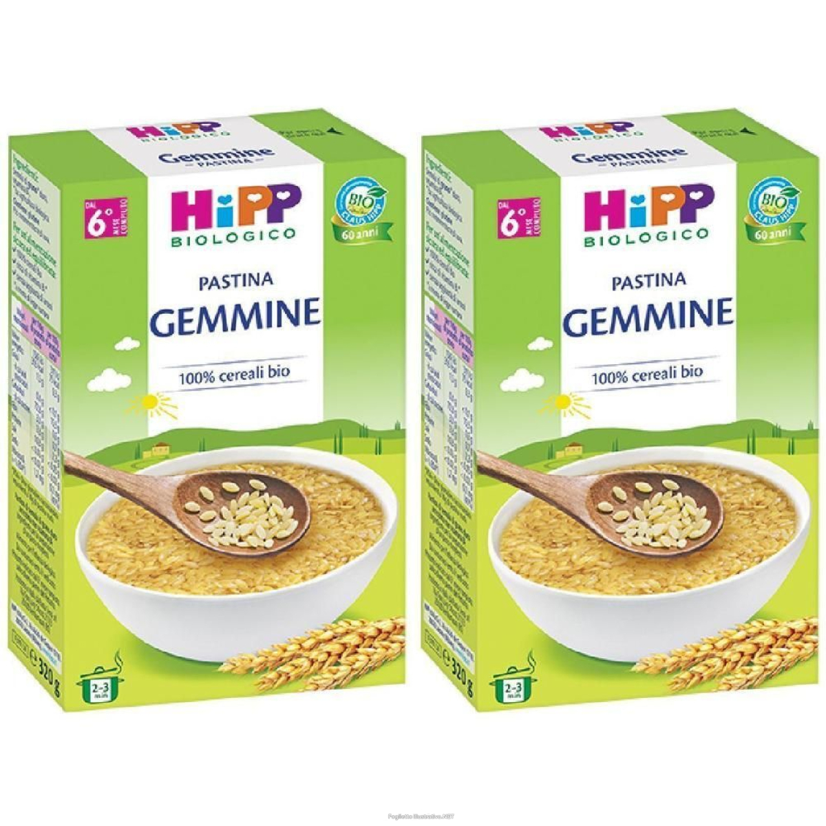 Trova prezzi di hipp pastina gemmine 2x320 g pappa e compra online