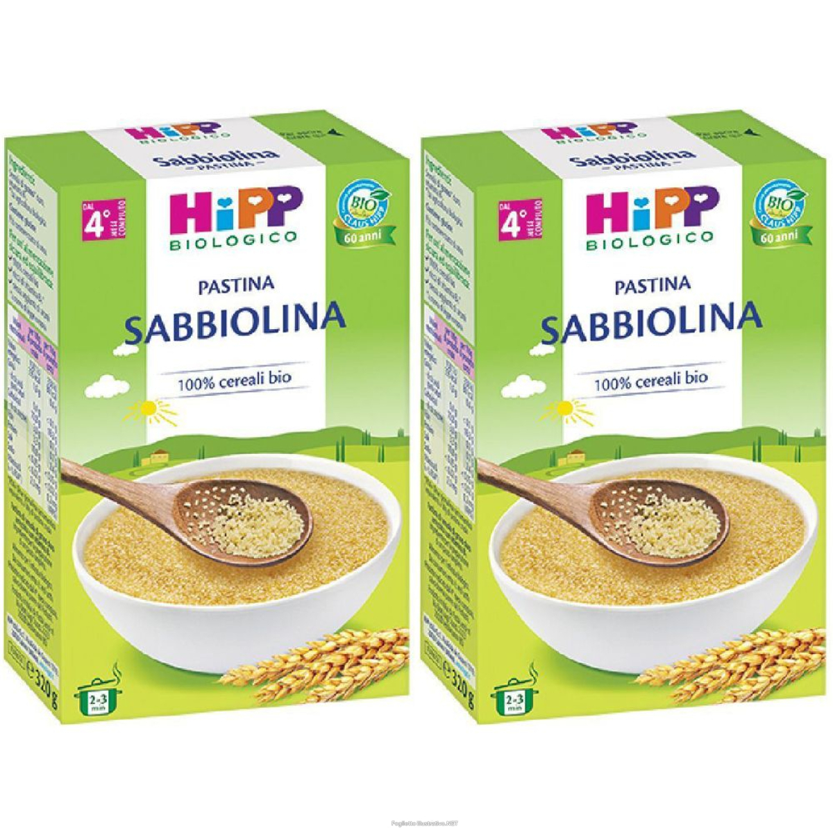 Trova prezzi di hipp pastina sabbiolina set da 2 2x320 g pappa e compra online