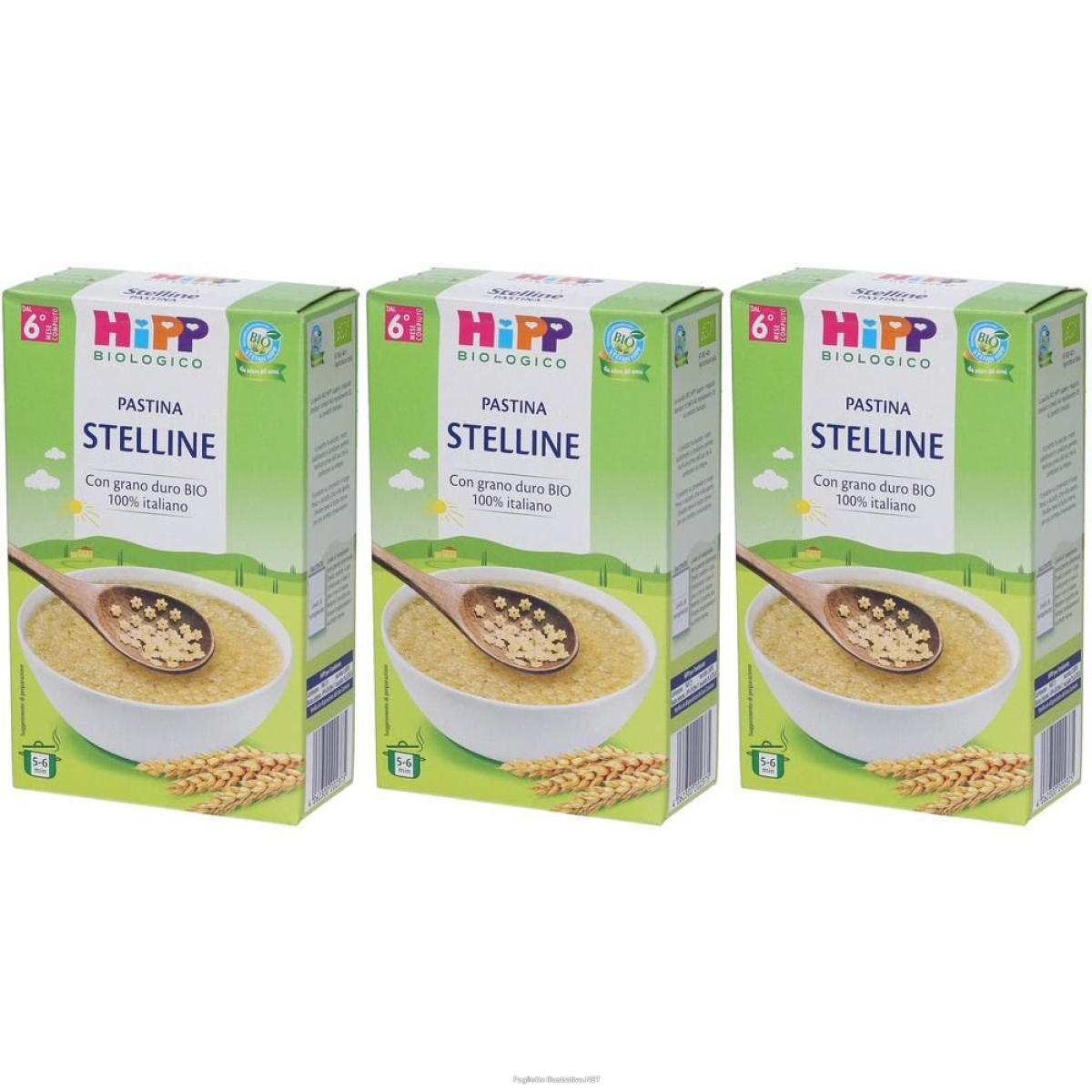 Trova prezzi di hipp pastina stelline 3x320 g pappa e compra online