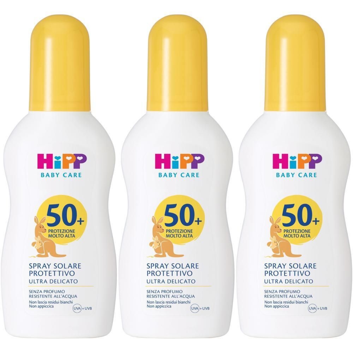 Trova prezzi di Hipp spray solare 3x150 ml e compra online