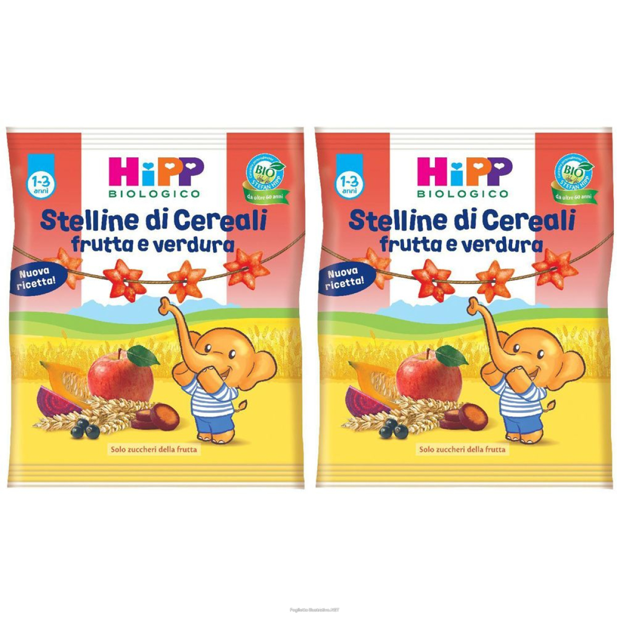 Trova prezzi di hipp stelline di cereali alla frutta set da 2 2x30 g snack e compra online