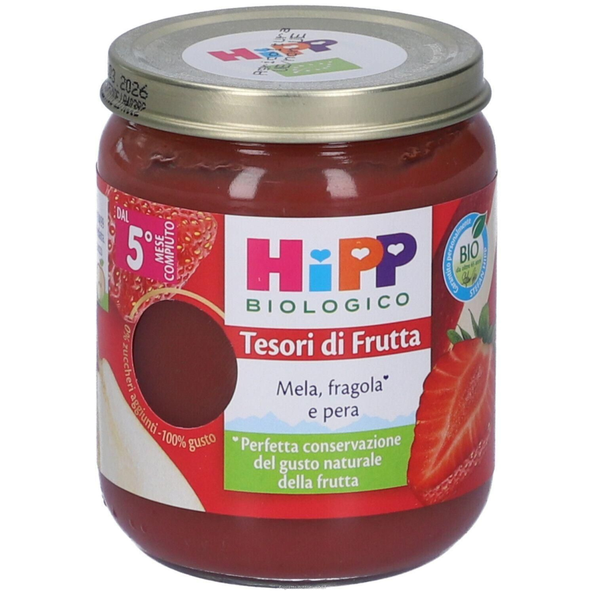 Trova prezzi di hipp tesori di frutta omogenizzato mela fragola e pera 160 g e compra online