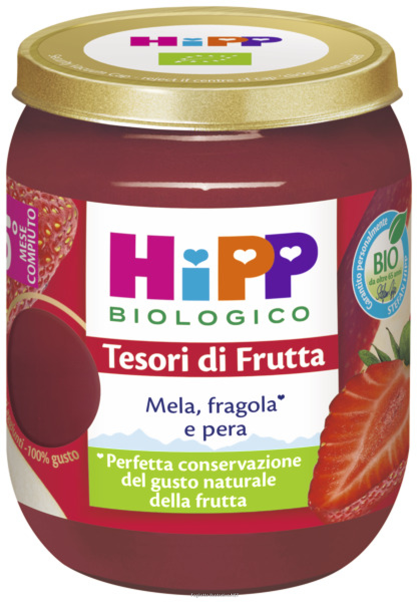 Trova prezzi di hipp tesori di frutta omogenizzato mela fragola e pera 160 g pappa e compra online