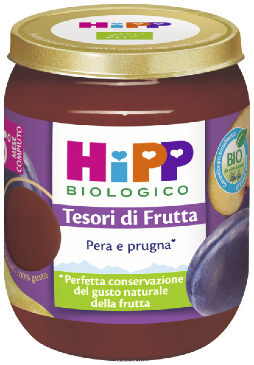 Trova prezzi di hipp tesori di frutta omogenizzato pera e prugna 160 g pappa e compra online