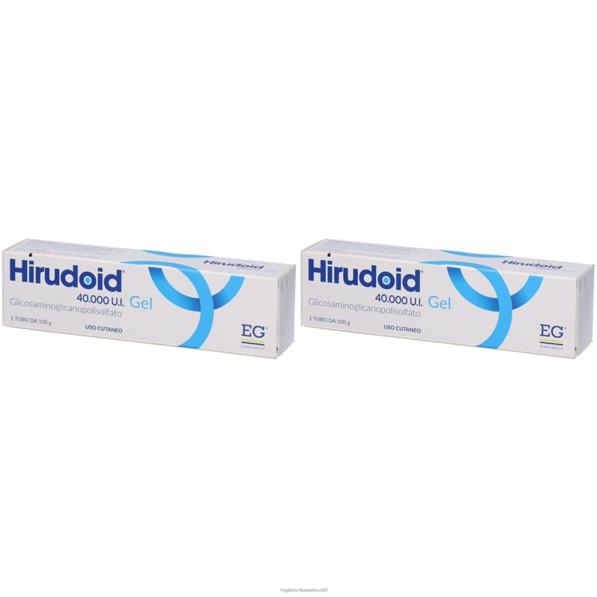 Trova prezzi di hirudoid 40.000 u.i. gel set da 2 2x100 g e compra online
