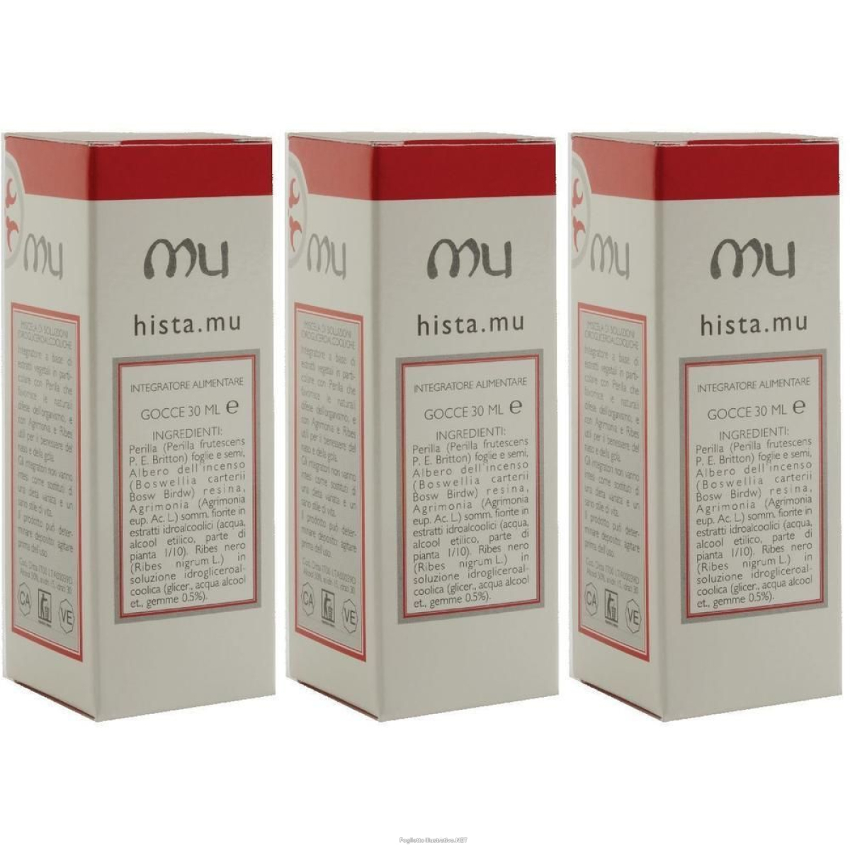 Trova prezzi di hista mu gocce 30 ml 3x30 ml orali e compra online