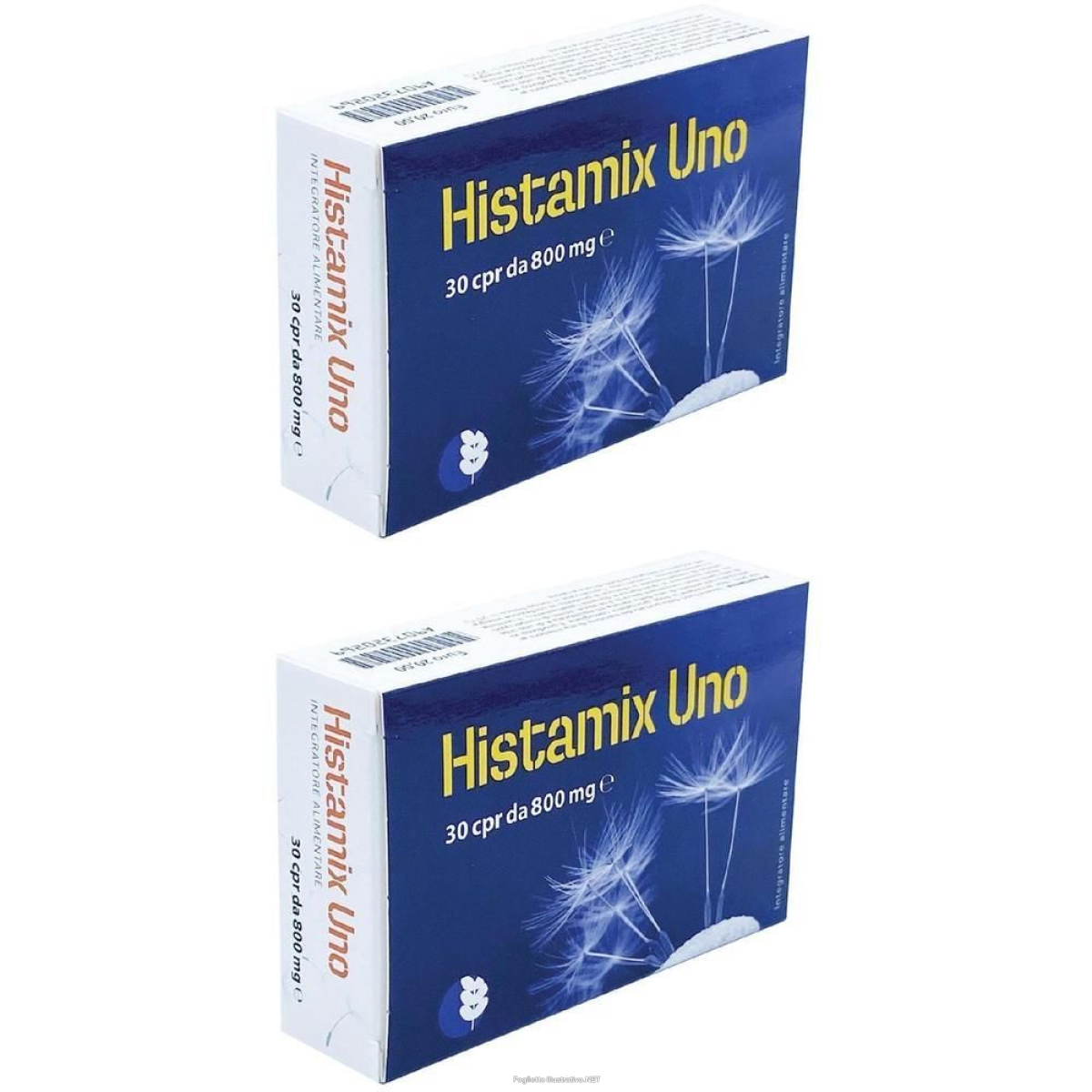 Trova prezzi di histamix uno 30 capsule 800 mg 2x30 pz compresse e compra online