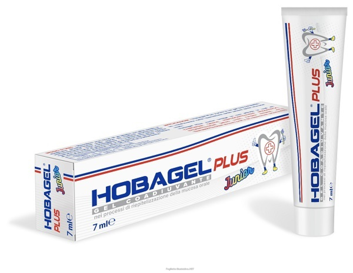 Trova prezzi di hobagel plus junior gel coadiuvante per la riepitelizzazione mucosa orale 7ml e compra online