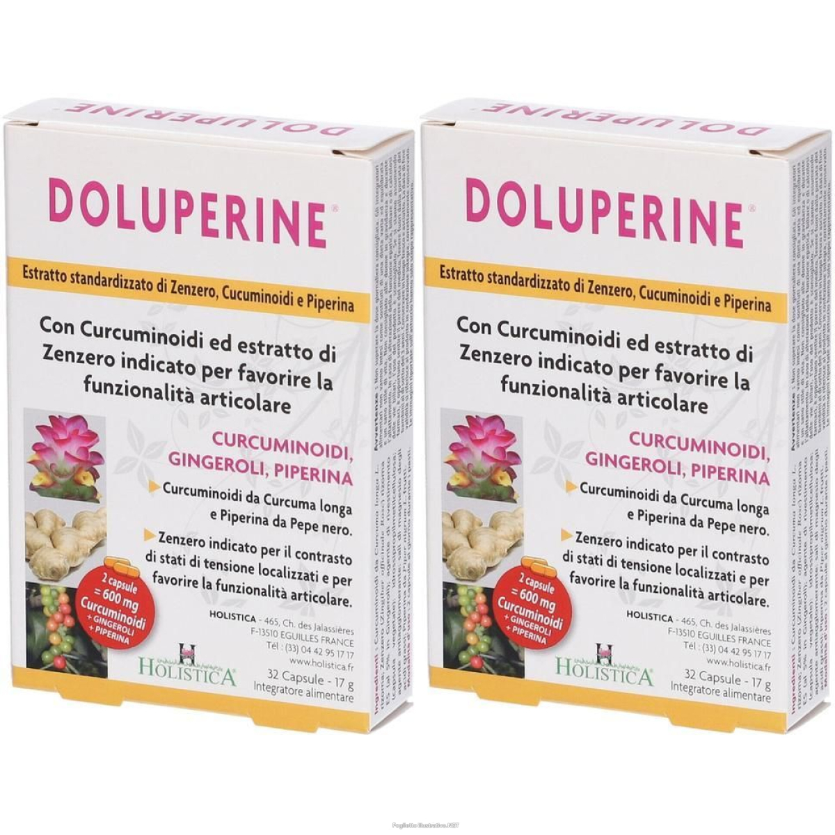 Trova prezzi di holistica doluperine 32 capsule 2x32 pz e compra online