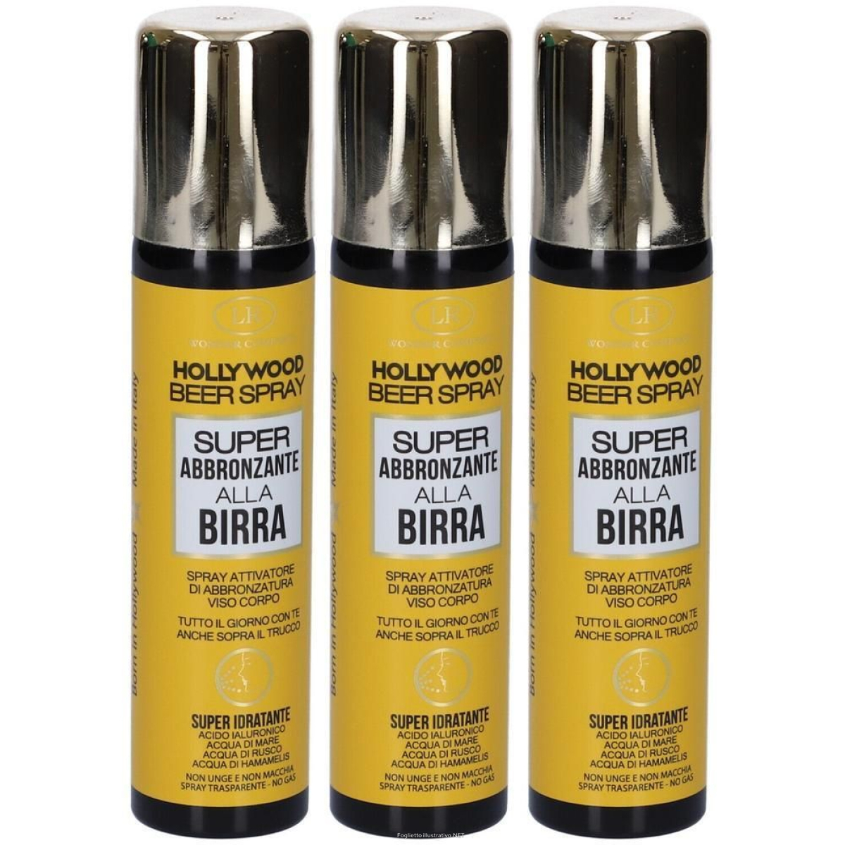 Trova prezzi di hollywood beer spray super abbronzante alla birra 75 ml e compra online
