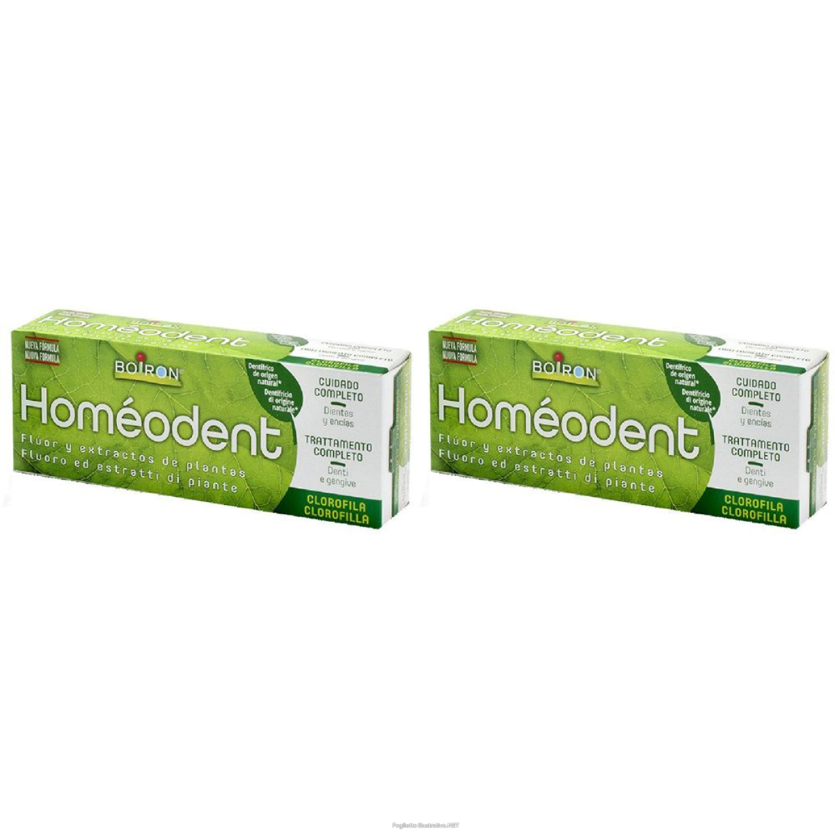 Trova prezzi di homéodent® clorofilla dentifricio per adulti set da 2 2x75 ml e compra online