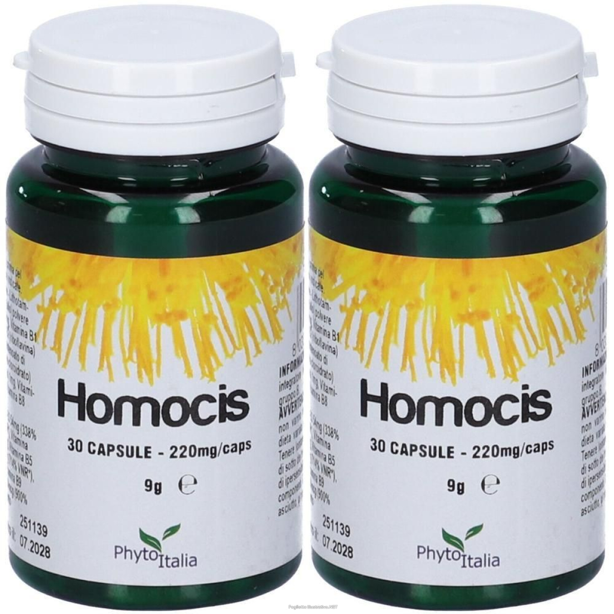 Trova prezzi di homocys 30 capsule 2x30 g e compra online