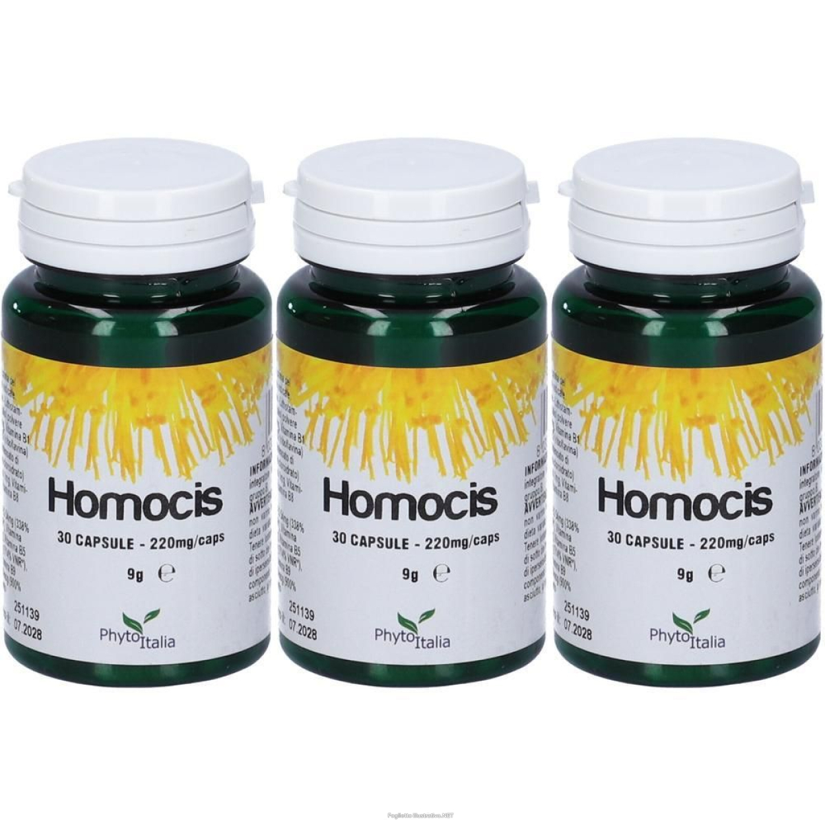 Trova prezzi di homocys 30 capsule 3x30 g e compra online