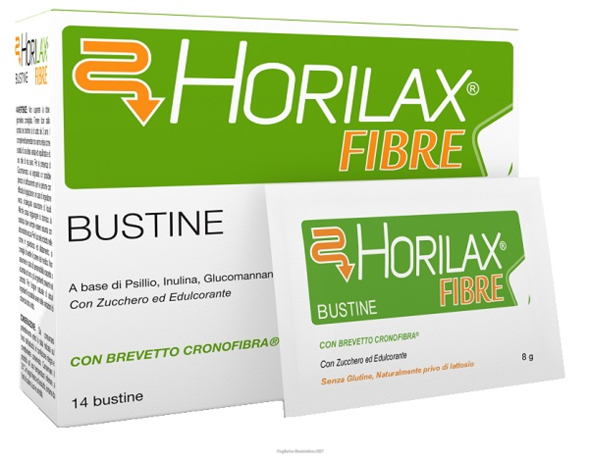 Trova prezzi di horilax fibre integratore per il regolare transito intestinale 14 bustine e compra online