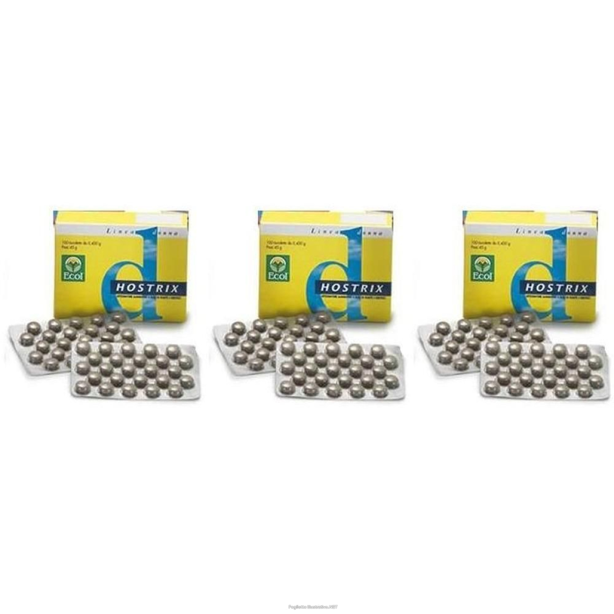 Trova prezzi di hostrix 100 tavolette 0,44g 776 3x100 pz compresse e compra online