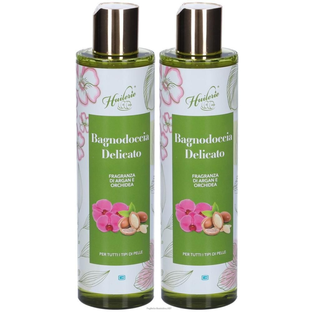 Trova prezzi di huilerie bagnodoccia delicato fragranza di argan e orchidea 2x250 ml e compra online