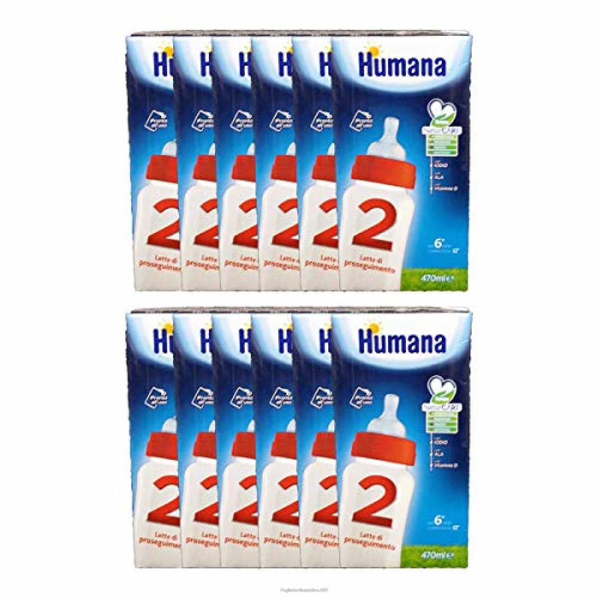 Humana 2 gos 12slim 470ml a 28,84€, Novembre 2023