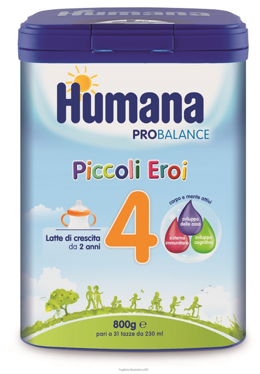 Trova prezzi di humana 4 probalance 800 g my pack e compra online