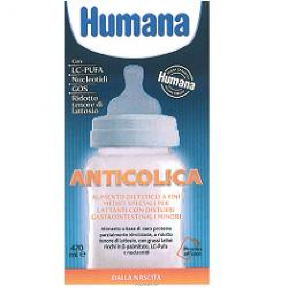 HUMANA ANTICOLICA EXPERT 470 ML BOTTIGLIA