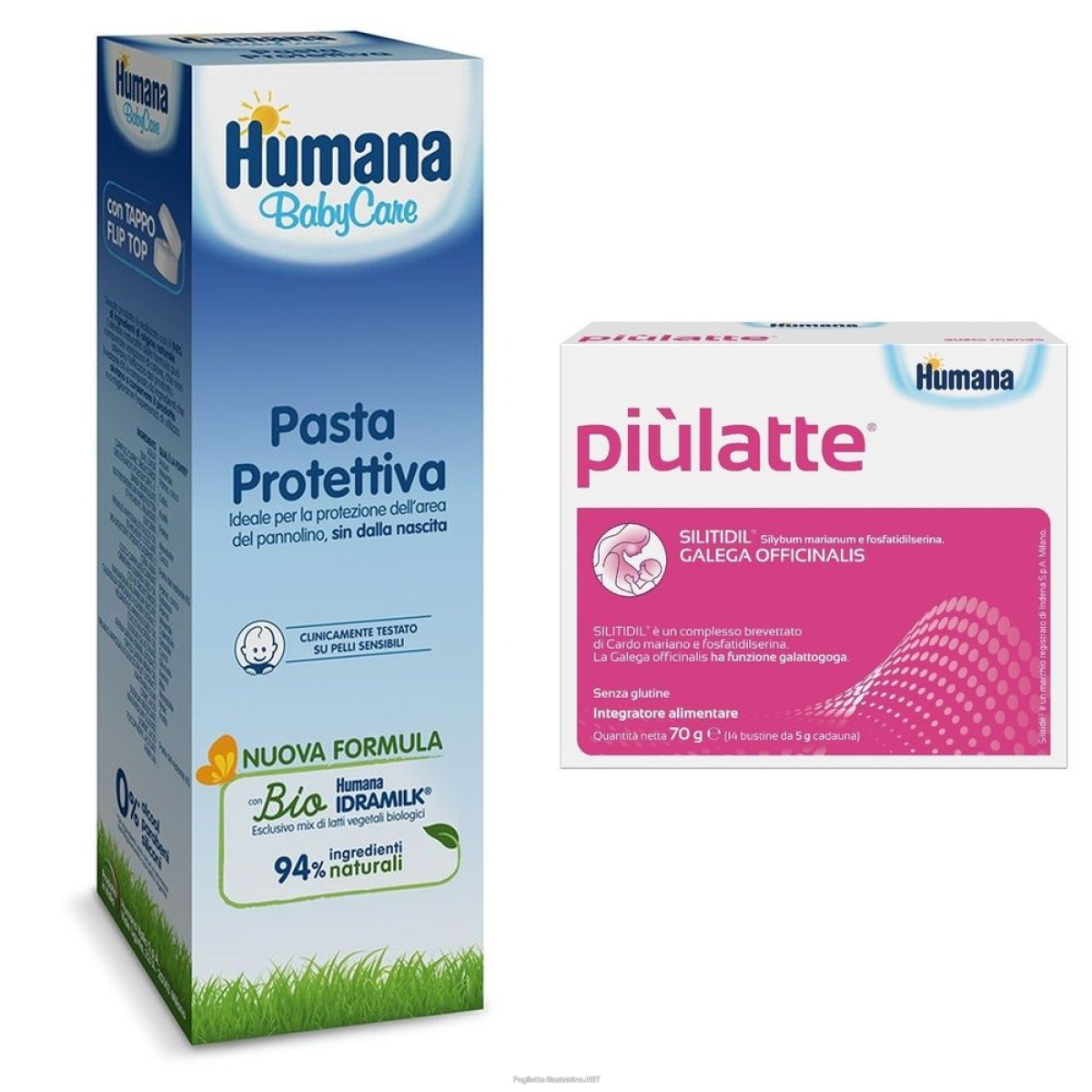 Trova prezzi di humana babycare pasta protettiva tubo + piùlatte® 1 pz set e compra online