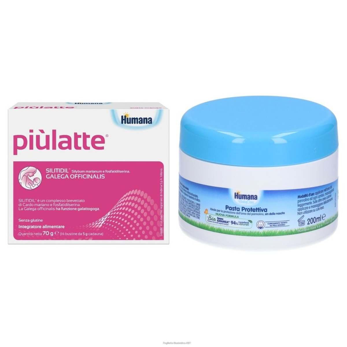 Trova prezzi di humana babycare pasta protettiva vaso + piùlatte® 1 pz set e compra online