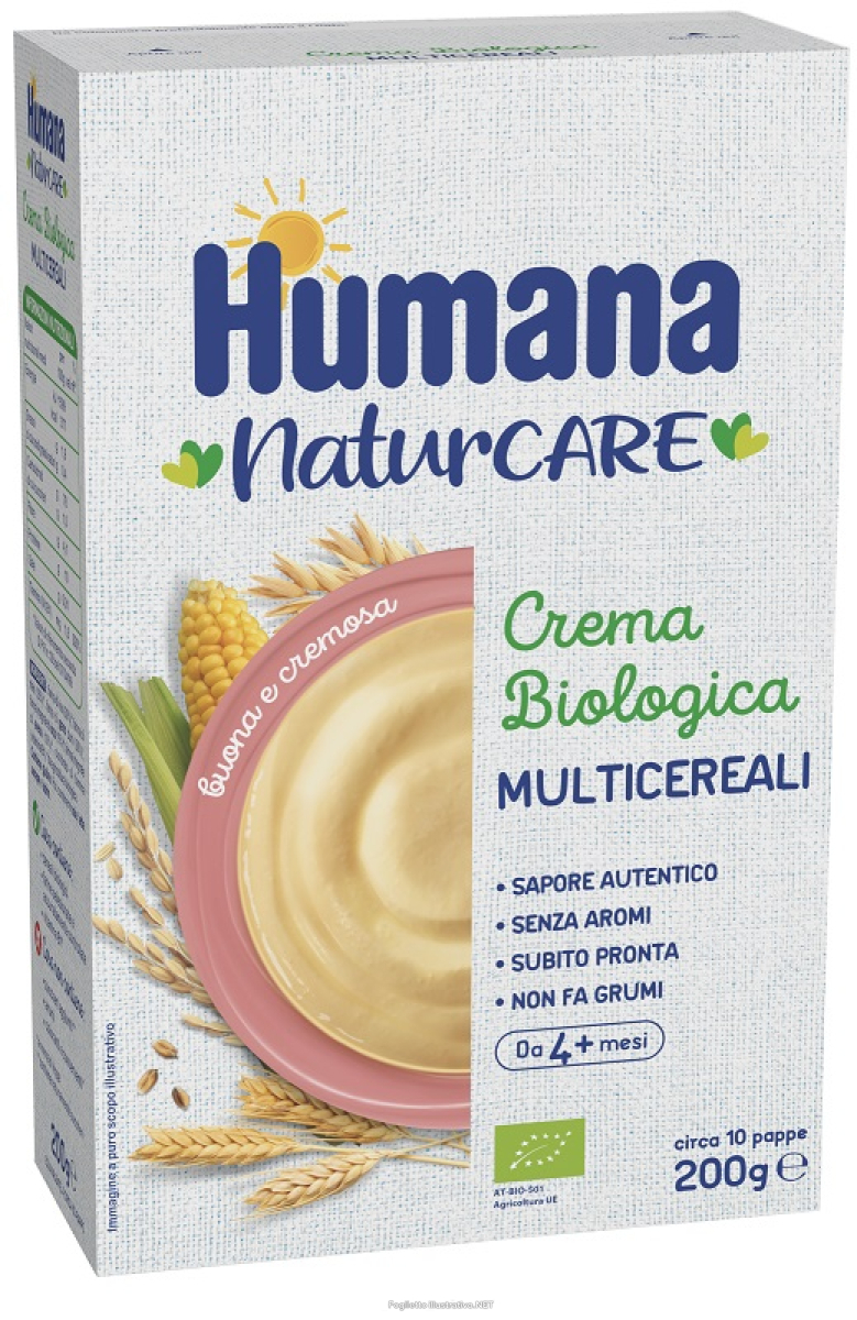 Trova prezzi di humana crema m-cereali bio200g e compra online
