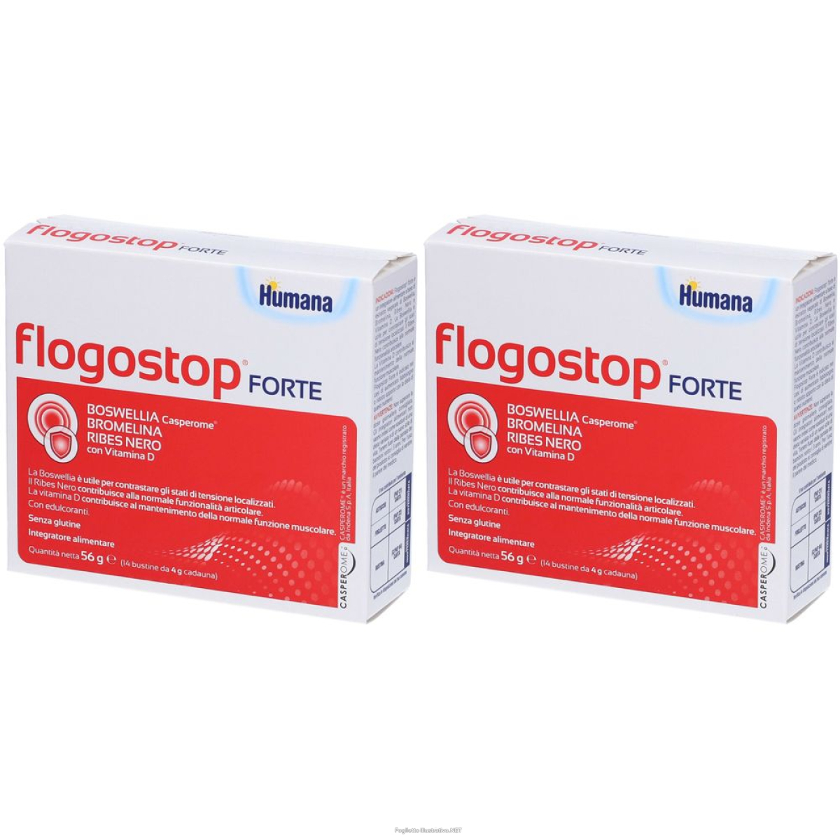 Trova prezzi di humana flogostop forte set da 2 2x14 pz bustina e compra online