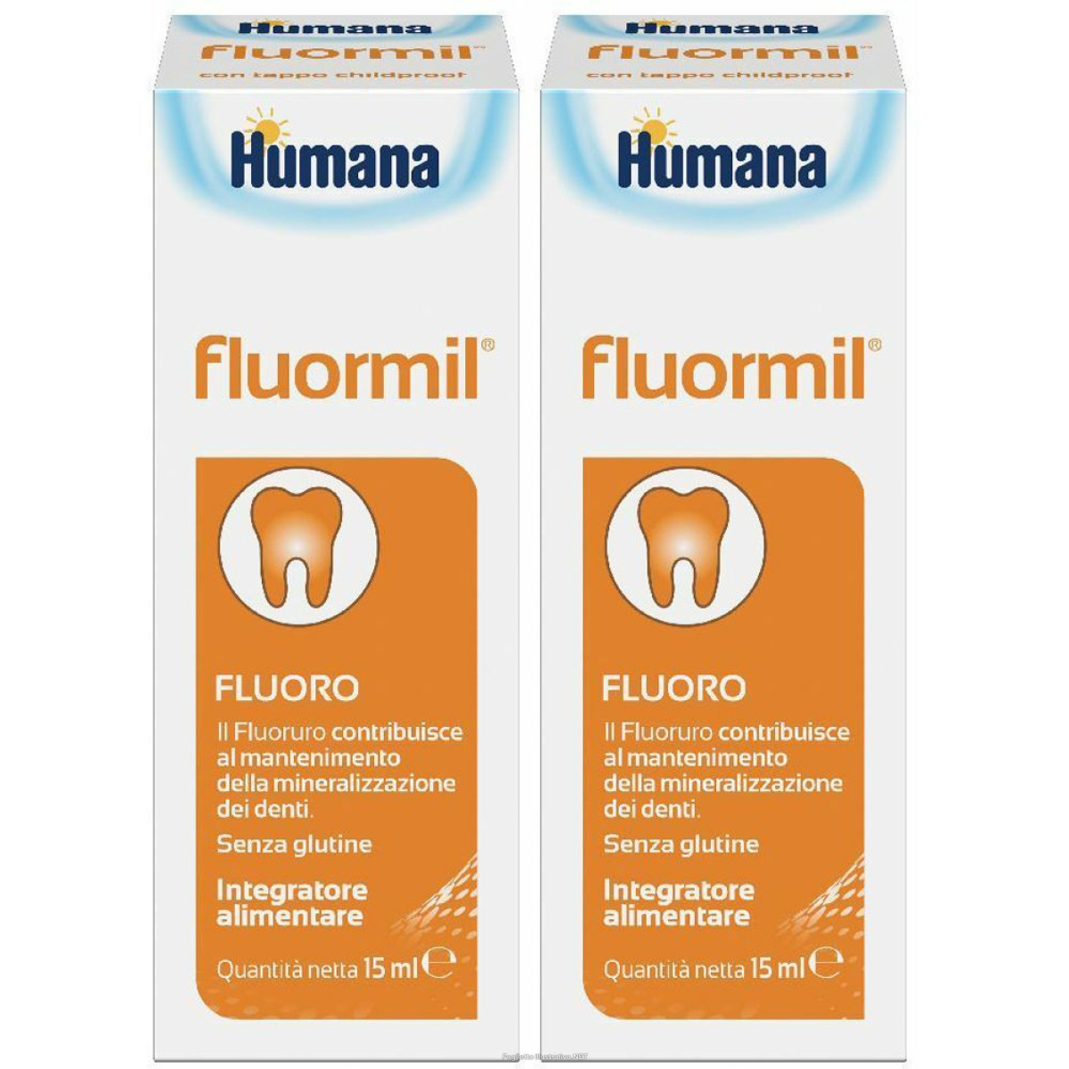 Trova prezzi di humana fluormil® set da 2 2x15 ml gocce e compra online