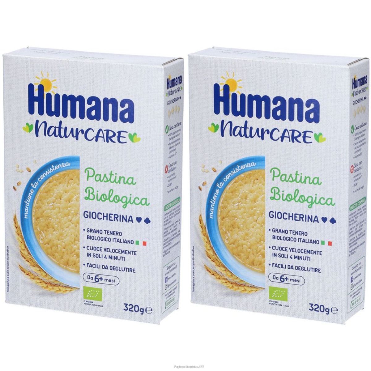 Trova prezzi di humana giocherina biologica pastina set da 2 2x320 g pappa e compra online