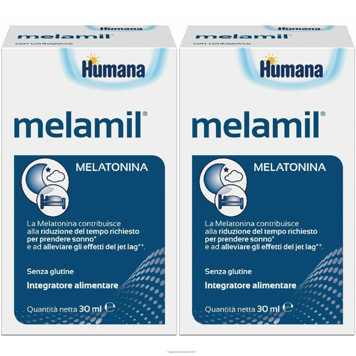 Trova prezzi di humana melamil® melatonina set da 2 2x30 ml gocce e compra online