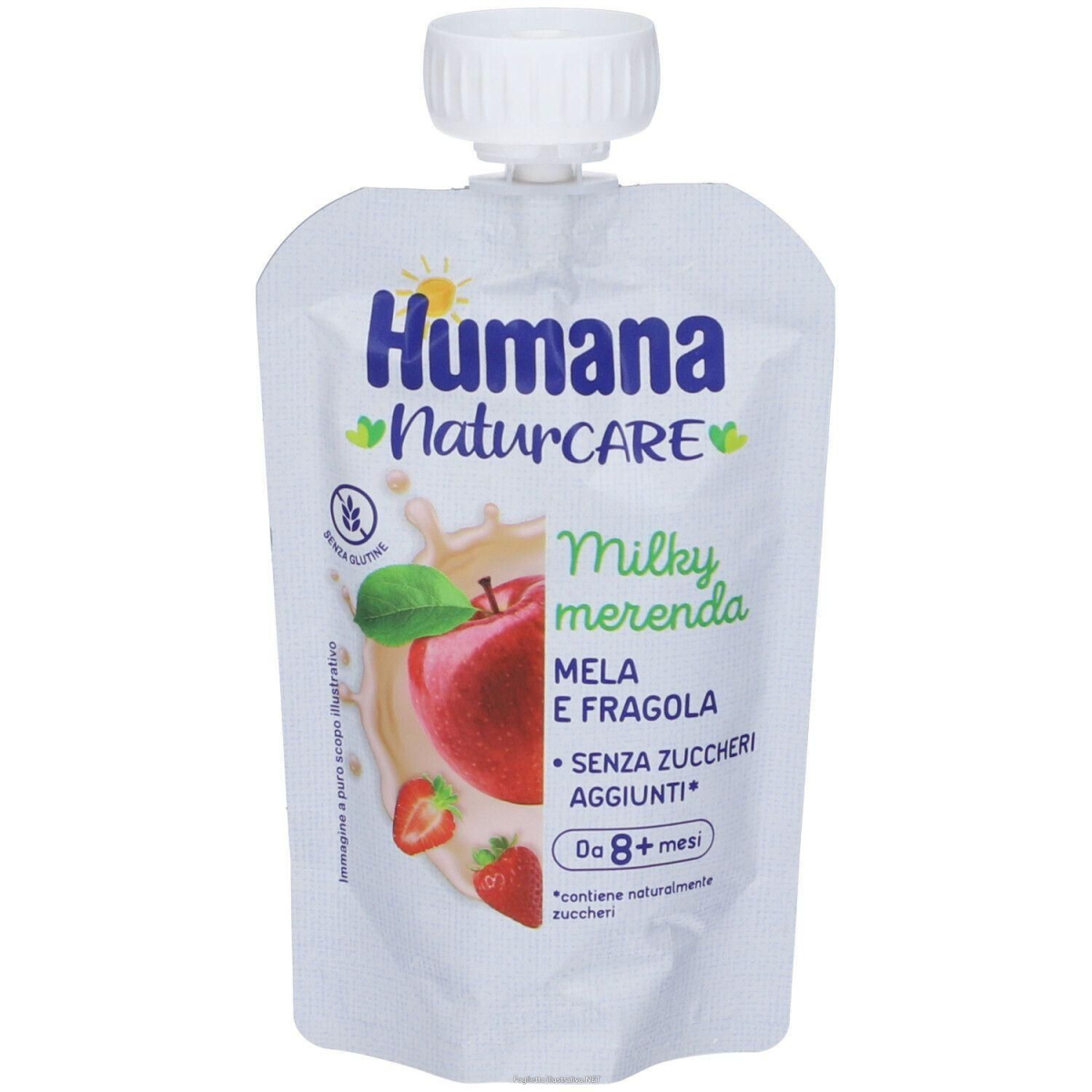 Trova prezzi di humana milkymerenda mela e fragola 100 g latte e compra online