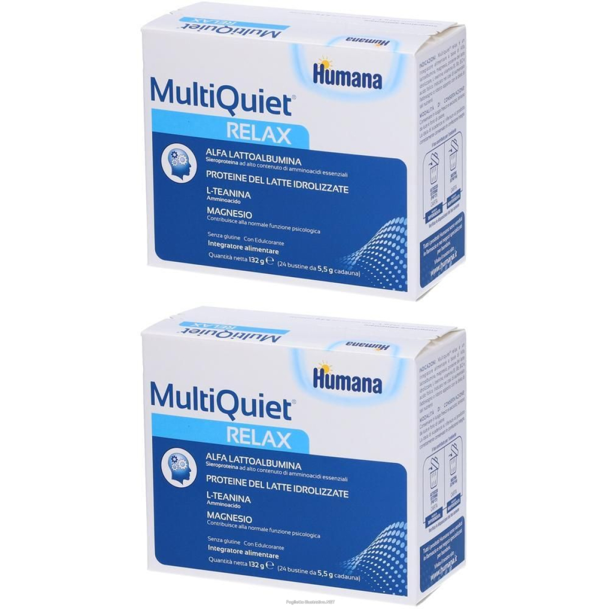Trova prezzi di humana multiquiet relax 2x132 g polvere per soluzione orale e compra online