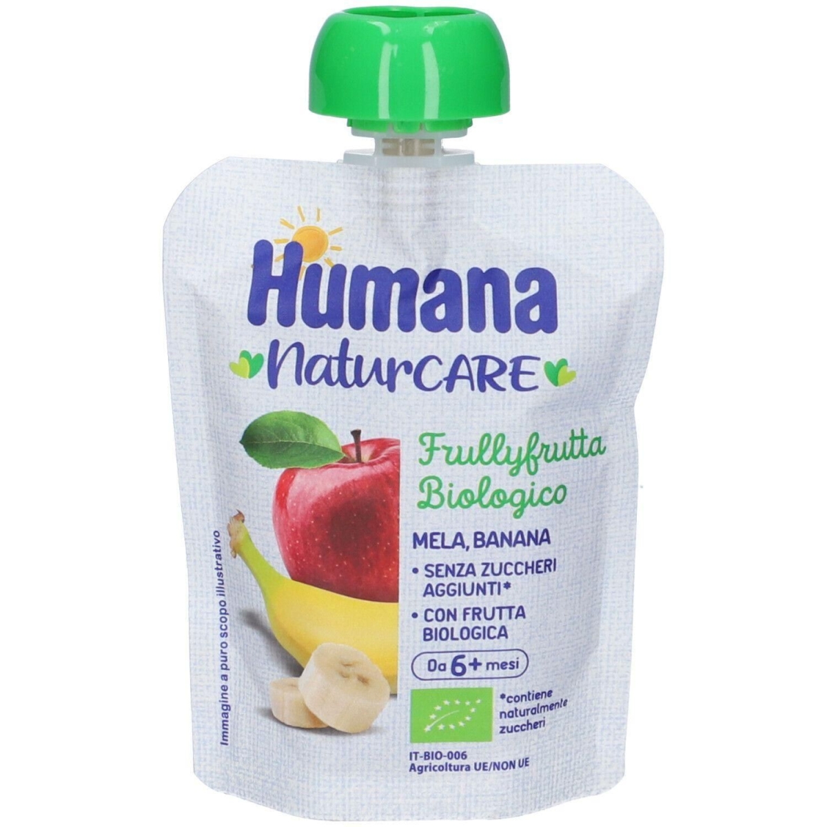 Trova prezzi di Humana naturcare frullyfrutta bio mela banana 4x90 g e compra online