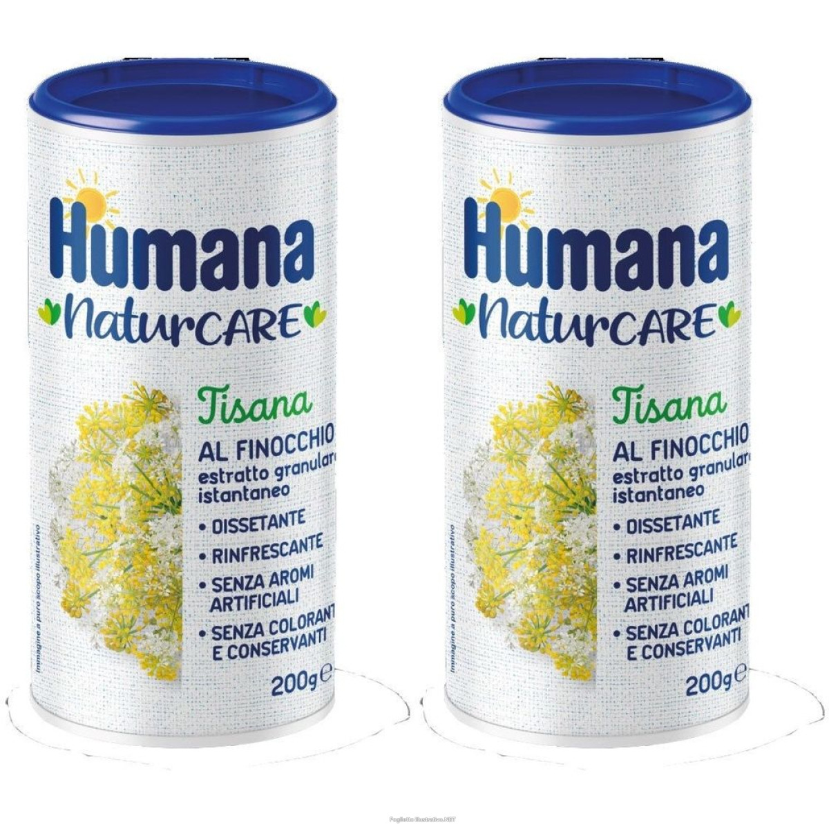 Trova prezzi di humana tisana al finocchio set da 2 2x200 g e compra online