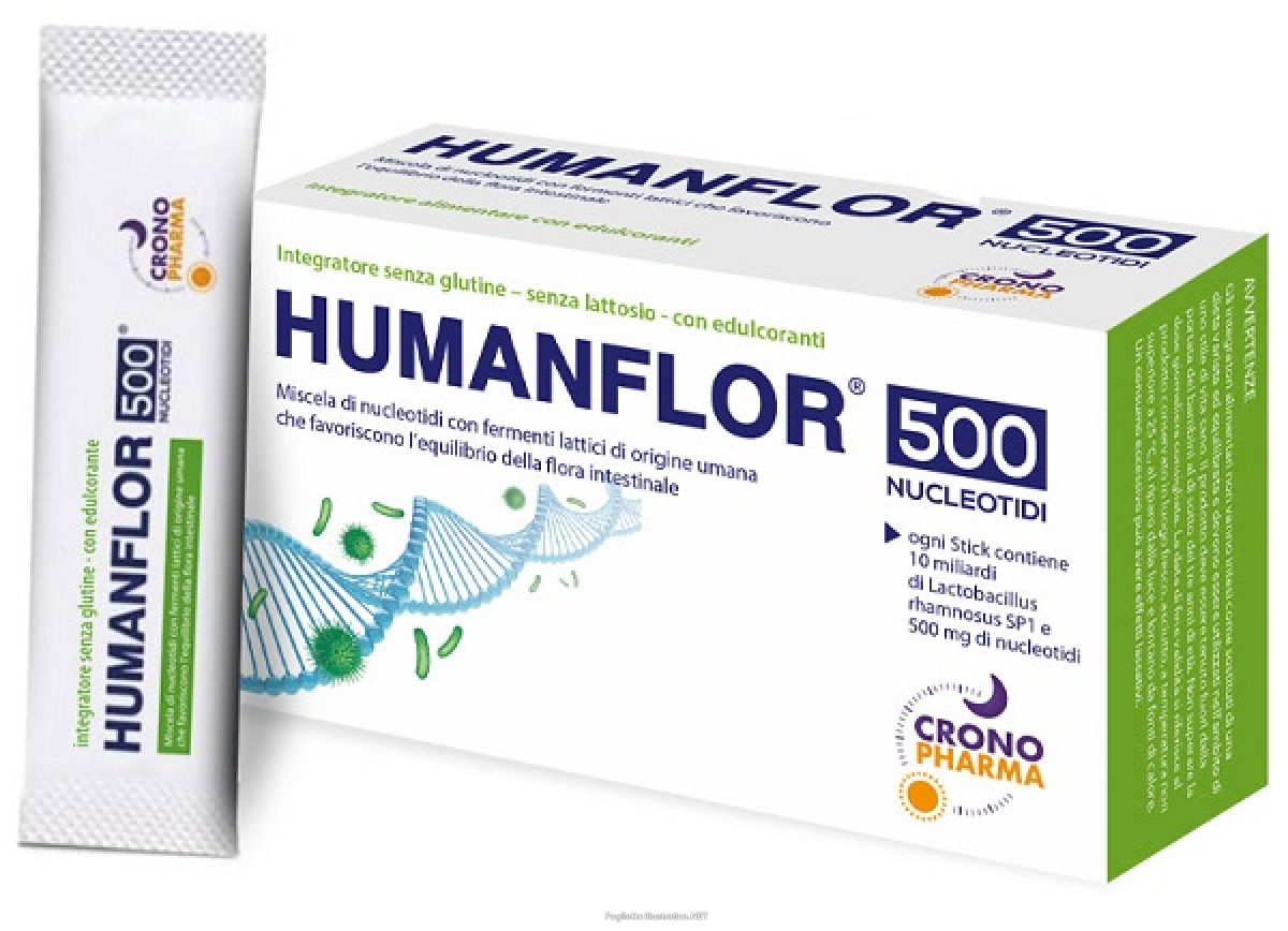 Trova prezzi di humanflor 500 nucleotidi 8 stick pack e compra online