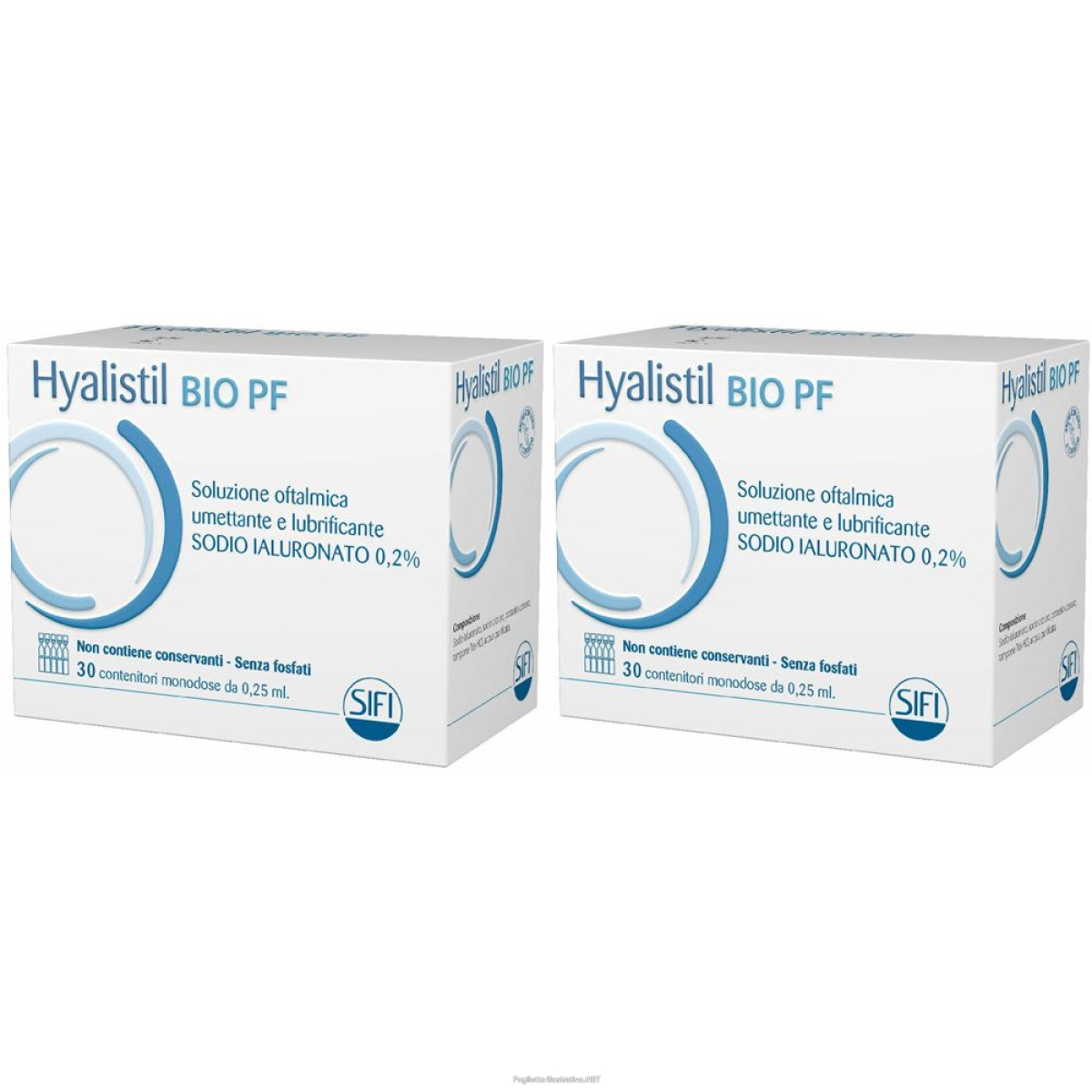 Trova prezzi di hyalistil bio pf set da 2 2x30x0,25 ml gocce oftalmiche e compra online