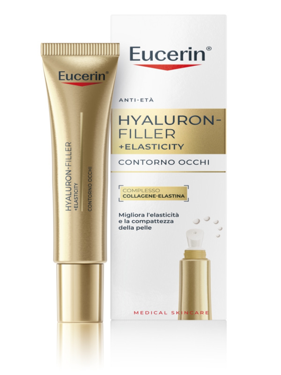 Trova prezzi di Hyaluron-filler + elasticity crema contorno occhi collagene elastina 15 ml - eucerin e compra online