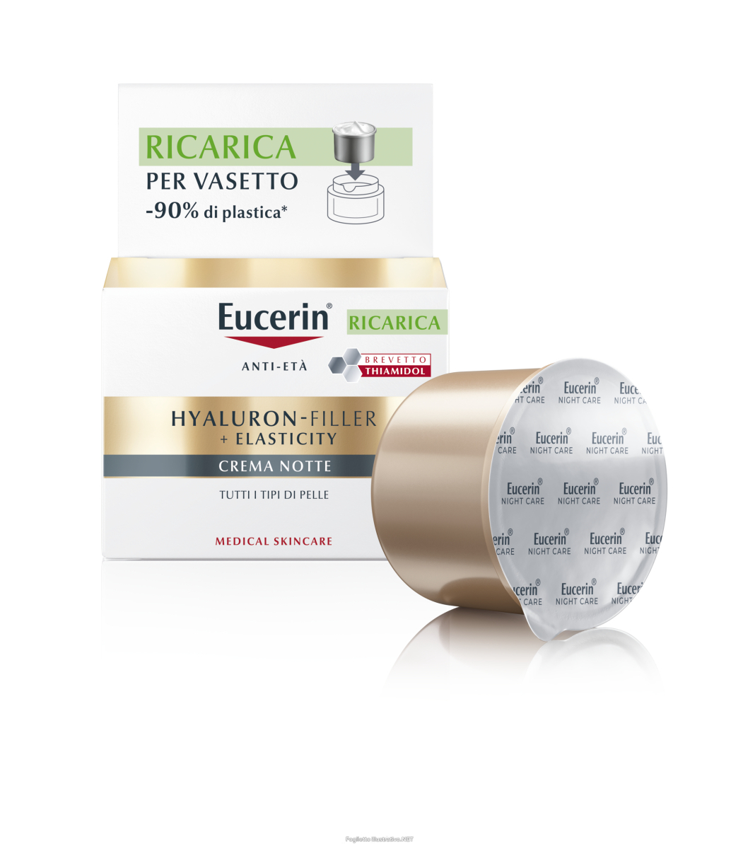 Trova prezzi di hyaluron filler + elasticity crema notte anti-età viso ricarica da 50 ml - eucerin e compra online