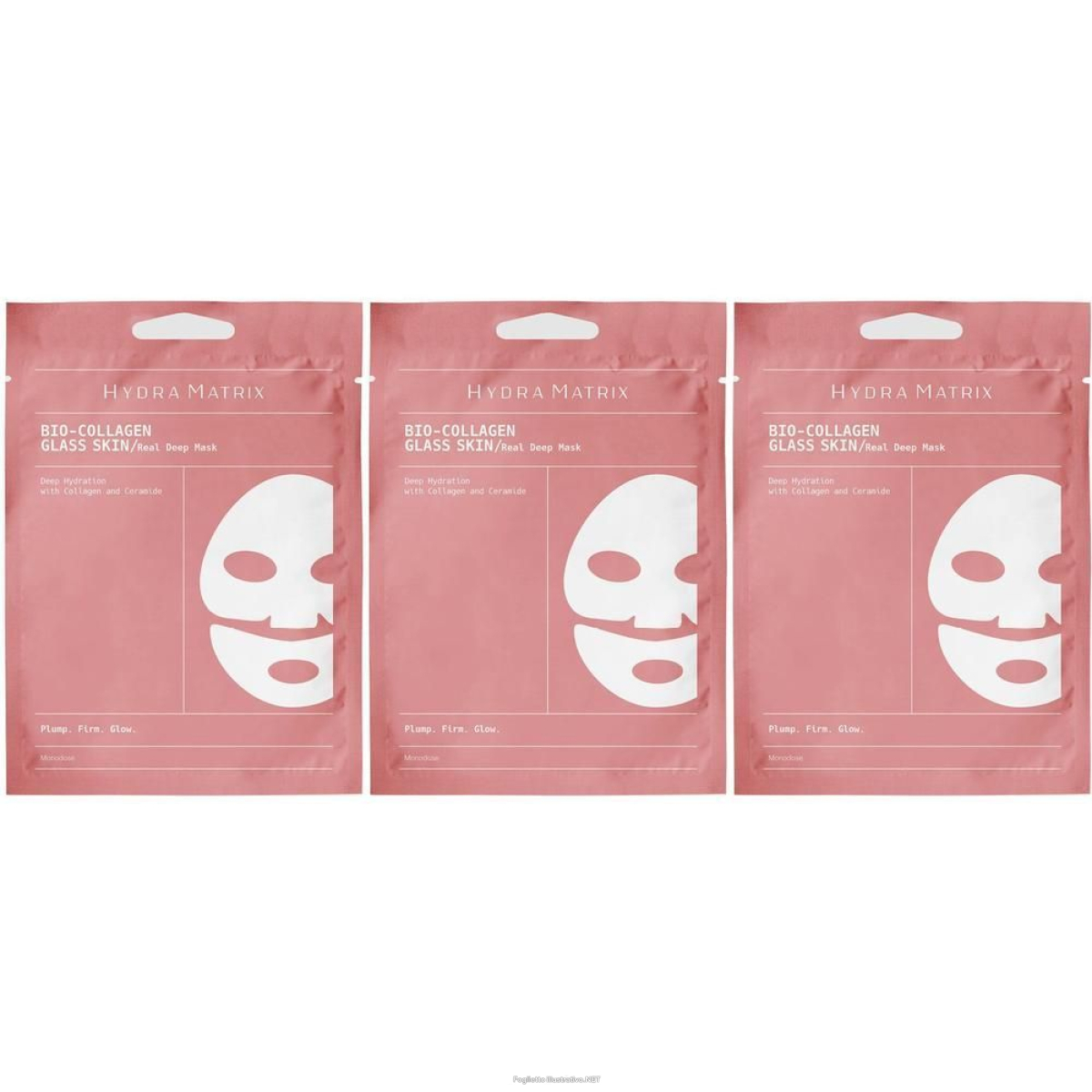 Trova prezzi di hydra matrix maschera viso glass skin 3x20 g emulsione e compra online